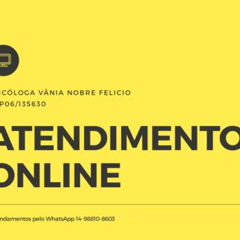 Comprar o produto de Atendimento Online em Psicologia em Bauru, SP por Solutudo