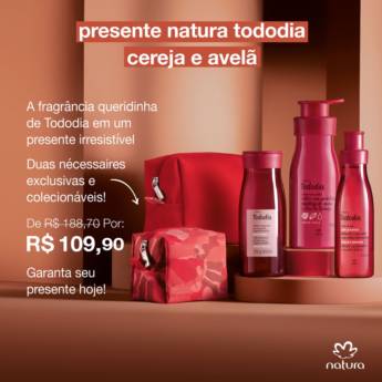 Comprar o produto de Cereja e Avelã em Cosméticos e Cuidado Pessoal em Marília, SP por Solutudo