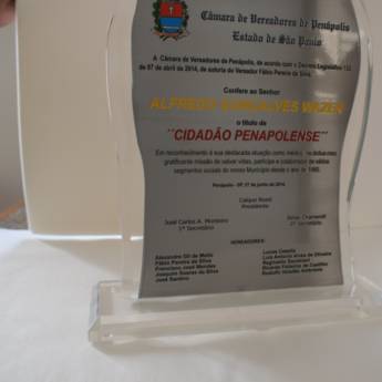 Comprar o produto de Troféus em Sinalização em São Paulo, SP por Solutudo