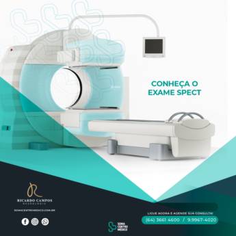 Comprar o produto de Cintilografia de Perfusão Cerebral - SPECT em Saúde em Mineiros, GO por Solutudo