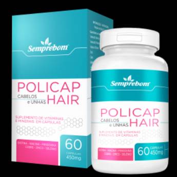 Comprar o produto de Policap Hair em Suplementos Alimentares em Aracaju, SE por Solutudo