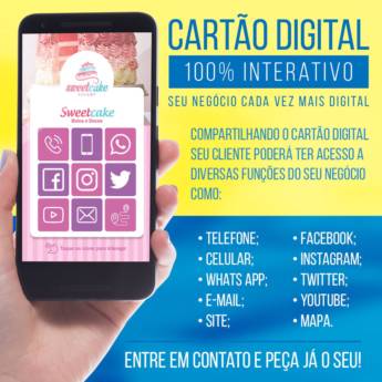 Comprar o produto de Cartão Digital Interativo em Outros em Birigui, SP por Solutudo