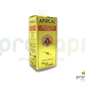 Comprar o produto de Geleia Real Apireal Apisflora 30 Cápsulas em Vitaminas pela empresa Pronapi Produtos Naturais em Foz do Iguaçu, PR por Solutudo