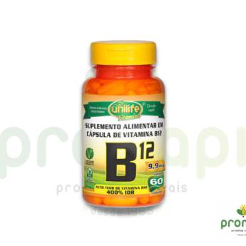 Comprar o produto de Vitamina B12 Cianocobalamina em Vitaminas pela empresa Pronapi Produtos Naturais em Foz do Iguaçu, PR por Solutudo