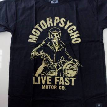 Comprar o produto de Camiseta Motorpsycho em Masculino em Caraguatatuba, SP por Solutudo