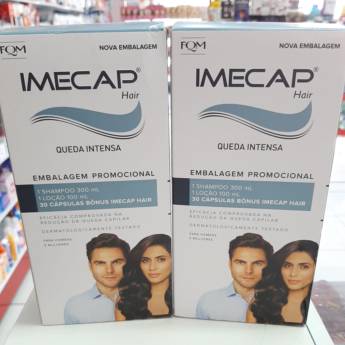 Comprar o produto de Kit Imecap - Queda Intensiva em Bauru em Beleza e Cuidado Pessoal em Bauru, SP por Solutudo