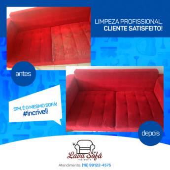 Comprar o produto de Higienização de estofados em Limpeza pela empresa Lava Sofá - Valdeir em Araçatuba, SP por Solutudo