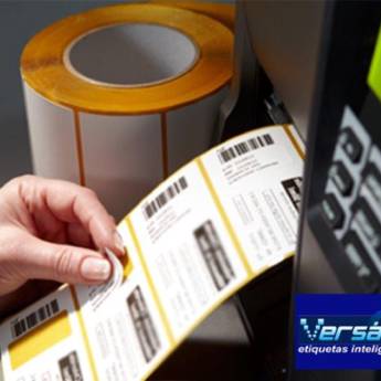 Comprar o produto de Etiquetas adesivas para alta temperatura em Bauru e Região em Etiquetas em Bauru, SP por Solutudo