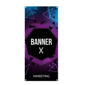 Comprar o produto de Banner para suporte X - Lona Brilho 340g em Banners em Jundiaí, SP por Solutudo
