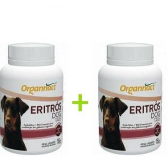 Comprar o produto de 2 X Eritrós Dog Tabs 18 G Organnact 18g em Farmácias Veterinárias em Bauru, SP por Solutudo