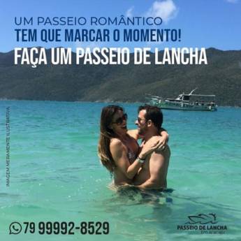 Comprar produto Passeio Romântico em Viagens e Turismo pela empresa Passeio de Lancha em Aracaju em Aracaju, SE