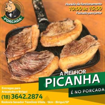 Comprar o produto de Picanha em Pratos À La Carte em Birigui, SP por Solutudo