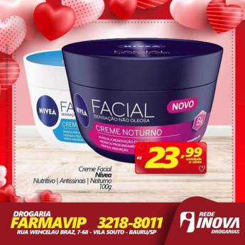 Comprar o produto de Creme Facial Nivea em Bauru em Beleza e Cuidado Pessoal em Bauru, SP por Solutudo