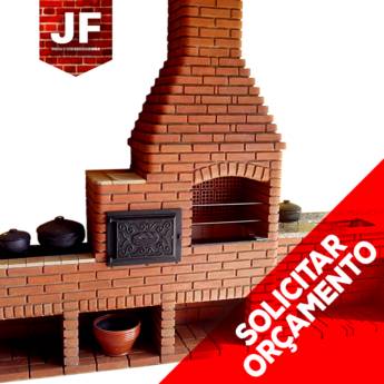 Comprar o produto de Churrasqueira de Alvenaria em Churrasqueira a Carvão em Botucatu, SP por Solutudo