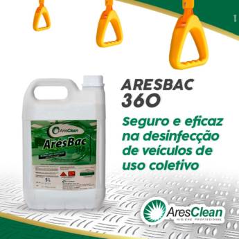 Comprar o produto de  AresBac 360 - Desinfetante de Amplo Espectro em Produtos de Limpeza em São Carlos, SP por Solutudo