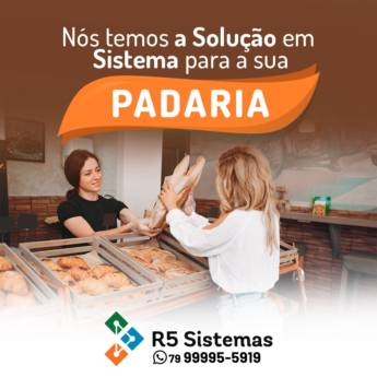 Comprar o produto de Sistema para Padarias é na R5 Sistemas! em Automação Comercial - Sistemas em Aracaju, SE por Solutudo