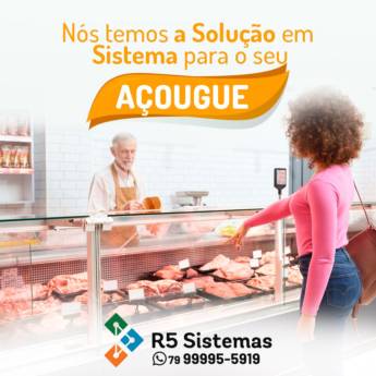 Comprar o produto de Sistema para Açougue é na R5 Sistemas! em Automação Comercial - Sistemas pela empresa R5 Sistemas em Aracaju, SE por Solutudo