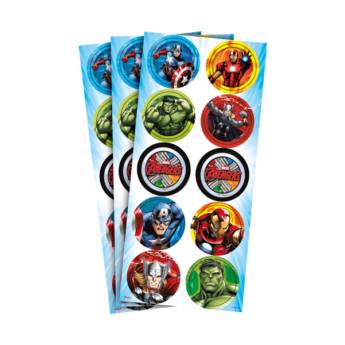Comprar o produto de Adesivo Redondo Avengers Animated em Outros em Jundiaí, SP por Solutudo