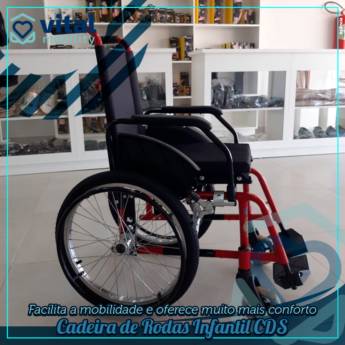 Comprar o produto de Cadeira de Rodas Infantil CDS em Bauru em Cadeiras de Rodas em Bauru, SP por Solutudo