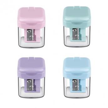 Comprar o produto de Apontador com Depósito Minibox Faber-Castell em Papelaria em Jaú, SP por Solutudo