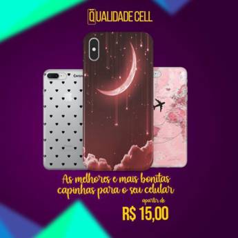 Comprar o produto de Capinha para Celulares em Celulares e Telefones em São João de Meriti, RJ por Solutudo