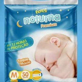 Comprar o produto de Fralda Feroz Baby noturna 12h em Bauru em Fraldas em Bauru, SP por Solutudo