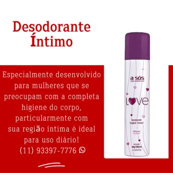 Comprar o produto de Desodorante Íntimo a Sós Seduction - Da 2ª CATEGORIA: Cuide-se... Cuidados com a Higiene em Cosméticos e Cuidado Pessoal em Guarulhos, SP por Solutudo