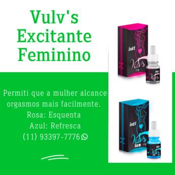 Comprar o produto de Excitante Vulv's-  Excita, Esquenta e Lubrifica - 8ª CATEGORIA – Explore – Excitantes Sexuais em Cosméticos e Cuidado Pessoal em Guarulhos, SP por Solutudo