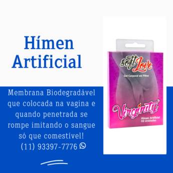 Comprar o produto de Hímen Artificial Membrana Biodegradável - 11ª CATEGORIA – Ouse - Várias Funções    em Cosméticos e Cuidado Pessoal em Guarulhos, SP por Solutudo