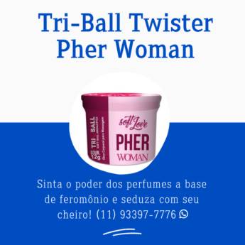 Comprar o produto de Soft Ball - Pher Woman - 12ª CATEGORIA – Cápsulas do Prazer  / Bolinhas Explosivas em Bolinhas Explosivas em Guarulhos, SP por Solutudo