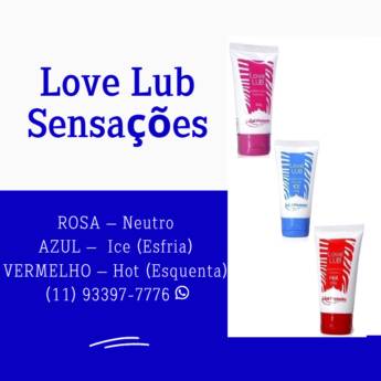 Comprar o produto de Love Lub Lubrificante Intimo em Gel - 13ª CATEGORIA Facilitando - Lubrificante em Lubrificantes em Guarulhos, SP por Solutudo