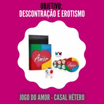 Comprar o produto de Jogo Do Amor - Casal Hétero - 16ª CATEGORIA: Divirta-se - Brincadeiras Eróticas em Brincadeiras em Guarulhos, SP por Solutudo