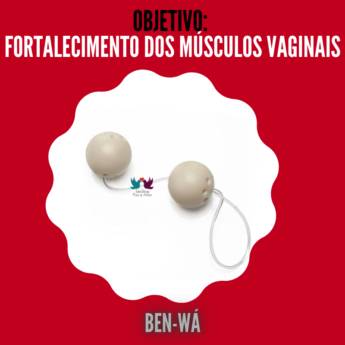 Comprar o produto de Ben-Wá - 17ª CATEGORIA: Fortalecimento do Assoalho Pélvico - Acessórios para a prática do pompoarismo em Bolinhas de Pompoarismo em Guarulhos, SP por Solutudo