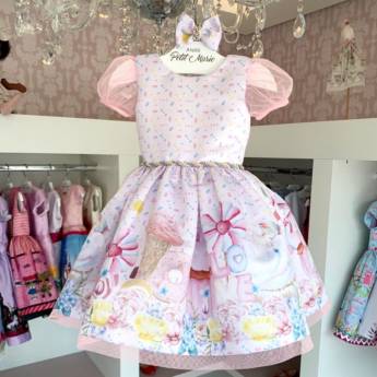 Comprar o produto de Vestido Candy Colors em Moda Infantil em Bauru, SP por Solutudo
