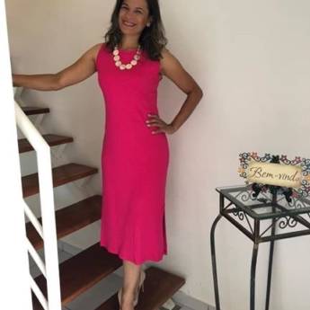 Comprar o produto de Vestido Midi canelado em Moda Feminina em Jundiaí, SP por Solutudo