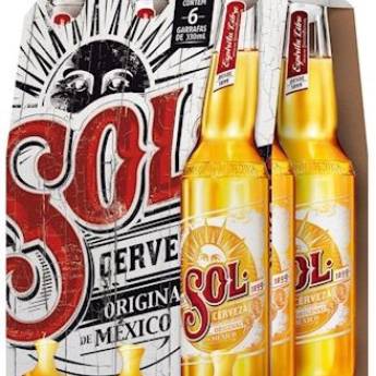 Comprar o produto de CERVEJA SOL 330ML 6 UNIDADES em Cervejas pela empresa Prime Bebidas agora é Primare Bebidas e Eventos em Mineiros, GO por Solutudo