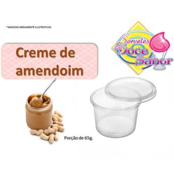Comprar o produto de Acompanhamento | Creme de Amendoim em Sorvete de Massa em Bauru, SP por Solutudo