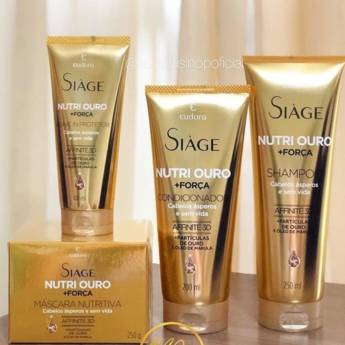 Comprar o produto de Linha Siage: Nutri Ouro em Bauru em Cabelo em Bauru, SP por Solutudo