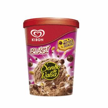 Comprar o produto de KIBON SORVETE BLAST SONHO DE VALSA 1L em Sorvetes pela empresa Prime Bebidas agora é Primare Bebidas e Eventos em Mineiros, GO por Solutudo