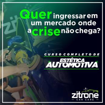Comprar o produto de Curso Completo de Estética Automotiva em Cursos em Fortaleza, CE por Solutudo