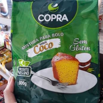 Comprar o produto de Mistura Para Bolo Sabor Coco em Alimentação Saudável pela empresa Mercearia Alimentos Naturais em Mineiros, GO por Solutudo