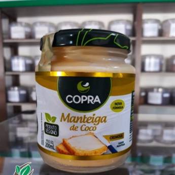 Comprar o produto de Manteiga de Coco em Alimentação Saudável pela empresa Mercearia Alimentos Naturais em Mineiros, GO por Solutudo