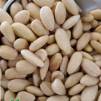 Comprar o produto de Amêndoas nacionais sem pele em Alimentação Saudável pela empresa Mercearia Alimentos Naturais em Mineiros, GO por Solutudo