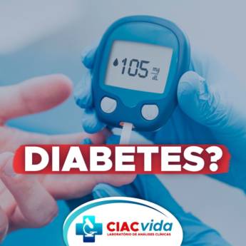 Comprar o produto de Exame de Diabetes em Exames  em Lençóis Paulista, SP por Solutudo
