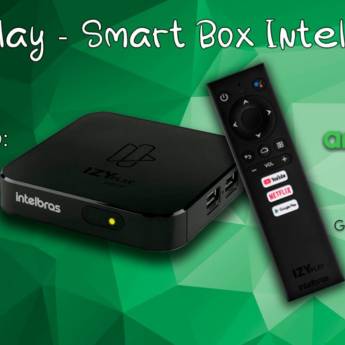 Comprar o produto de Smart TV box da Intelbras em Antenas Parabólicas e Kits pela empresa Viana Sat Eletrônica em Itamaraju, BA por Solutudo