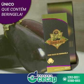 Comprar o produto de Berin Life em Cuidado da Saúde pela empresa Drogaria CECAP em Lençóis Paulista, SP por Solutudo
