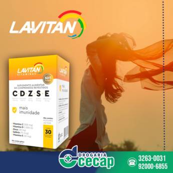 Comprar o produto de Lavitan Vitaminas em Cuidado da Saúde pela empresa Drogaria CECAP em Lençóis Paulista, SP por Solutudo