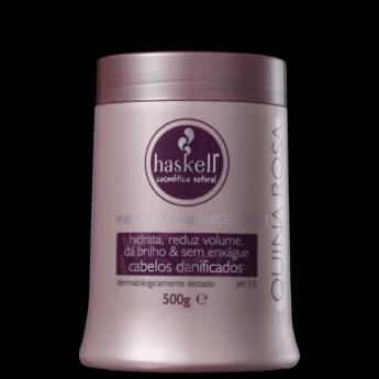 Comprar o produto de Haskell Quina Rosa - Máscara de Hidratação 500g em Cabelo pela empresa Drogaria do Trabalhador em Mineiros, GO por Solutudo