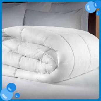 Comprar o produto de Lavagem de Edredom King em Lavanderia pela empresa Lavanderia Helena's em Foz do Iguaçu, PR por Solutudo