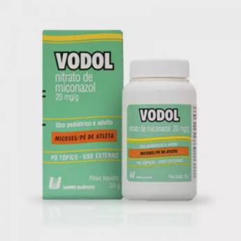 Comprar o produto de Pó Vodol em Beleza e Cuidado Pessoal pela empresa Farmácia Preço Justo - Vila C Velha em Foz do Iguaçu, PR por Solutudo